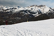 41 la pista di sci con vista in Presolana
